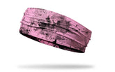 Powder Pink Grunge Big Bang Headband