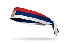 Serbia Flag Flex Tie Headband