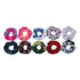 Upcycled Scrunchie - Surprise Pattern 3 Pack
