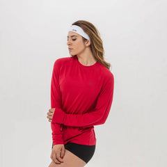 Breakthrough Long Sleeve: Ruby Red
