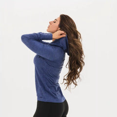 Women's Breakthrough Hoodie: Blue Heather