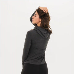 Women's Breakthrough Hoodie: Charcoal Heather