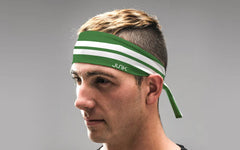 Varsity Stripe (Green) Flex Tie Headband