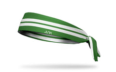 Varsity Stripe (Green) Flex Tie Headband