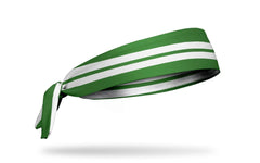 Varsity Stripe (Green) Flex Tie Headband