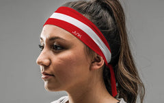 Denmark Flag Flex Tie Headband