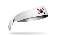 South Korea Flag Flex Tie Headband