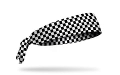 Checkered Flex Tie Headband