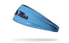 University of Mississippi: Ole Miss Lt. Blue Big Bang Lite Headband
