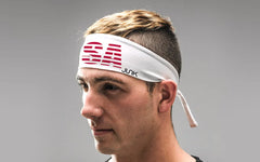 Land of the Free Tie Headband