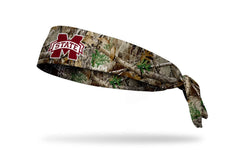 Mississippi State University: Logo Realtree Edge Flex Tie Headband