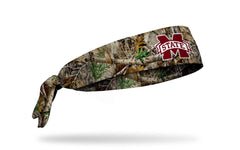 Mississippi State University: Logo Realtree Edge Flex Tie Headband
