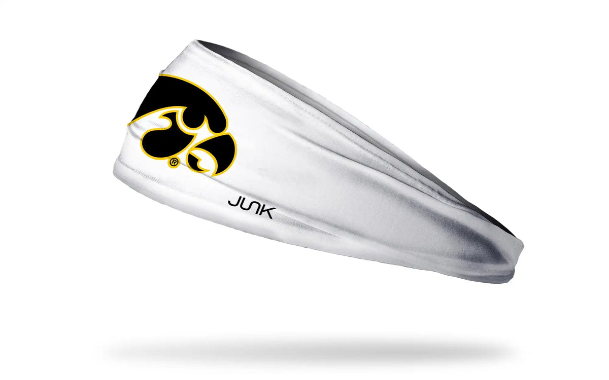 University of Iowa: Tiger Hawk White Big Bang Lite Headband