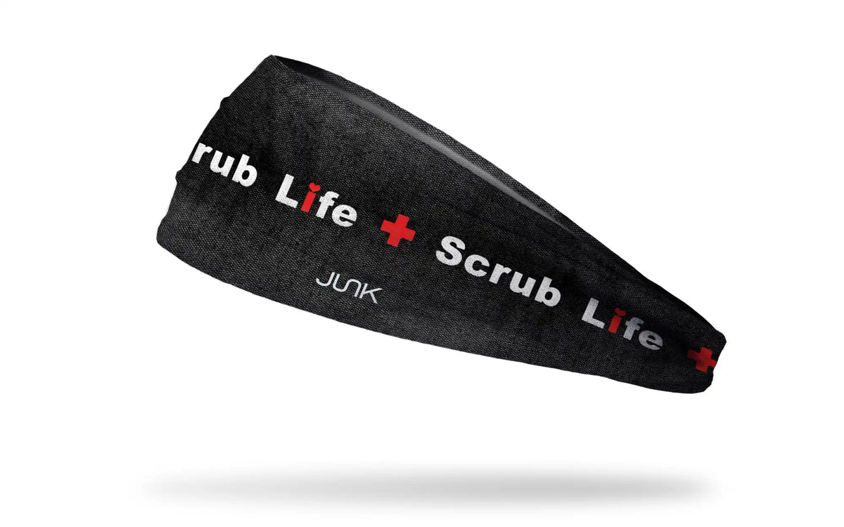 Scrub Life (Black) Big Bang Lite Headband
