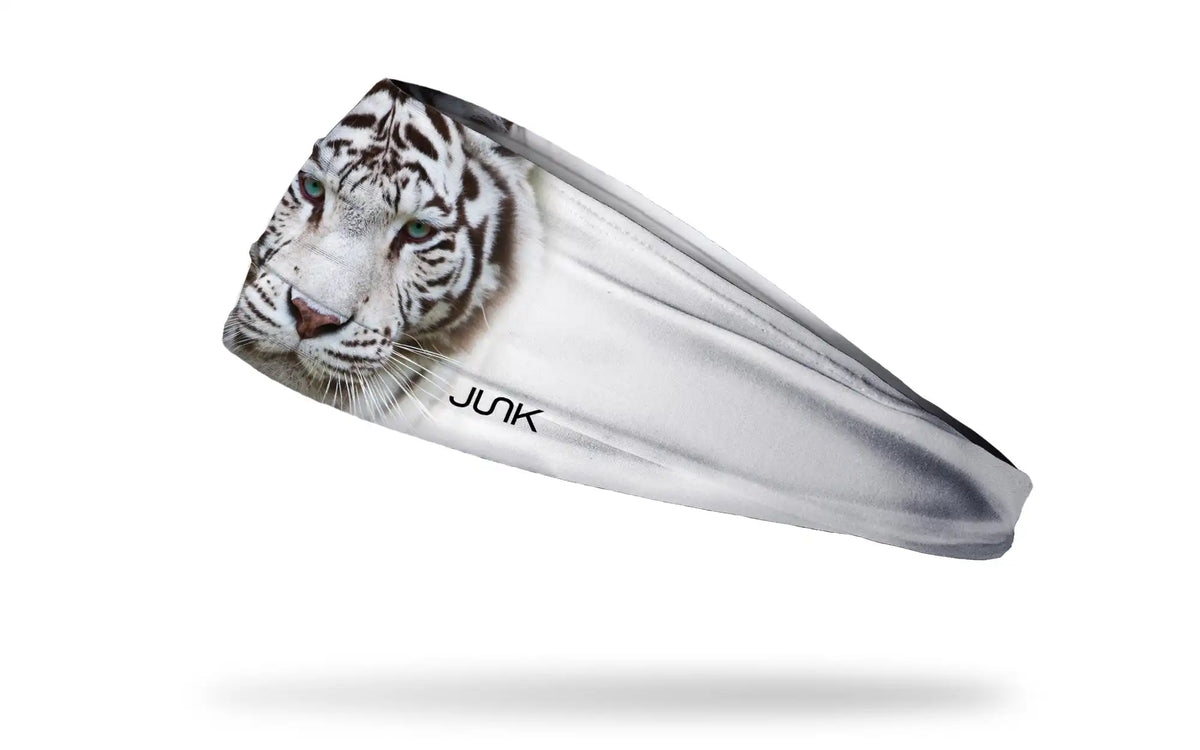 White Bengal Tiger Big Bang Lite Headband