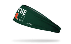 University of Miami: THE U Big Bang Lite Headband