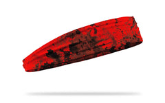 Red Grunge Infinity Headband