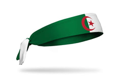 Algeria Flag Tie Headband