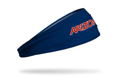 University of Arizona: Wordmark Navy Big Bang Lite Headband