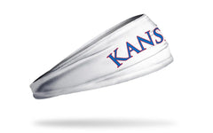 University of Kansas: Wordmark White Big Bang Lite Headband
