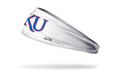 University of Kansas: KU White Big Bang Lite Headband