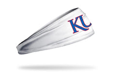 University of Kansas: KU White Big Bang Lite Headband