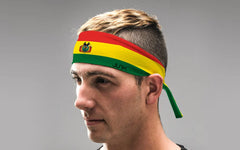 Bolivia Flag Tie Headband