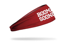 University of Oklahoma: Boomer Sooner Red Big Bang Lite Headband