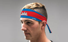 Cambodia Flag Flex Tie Headband