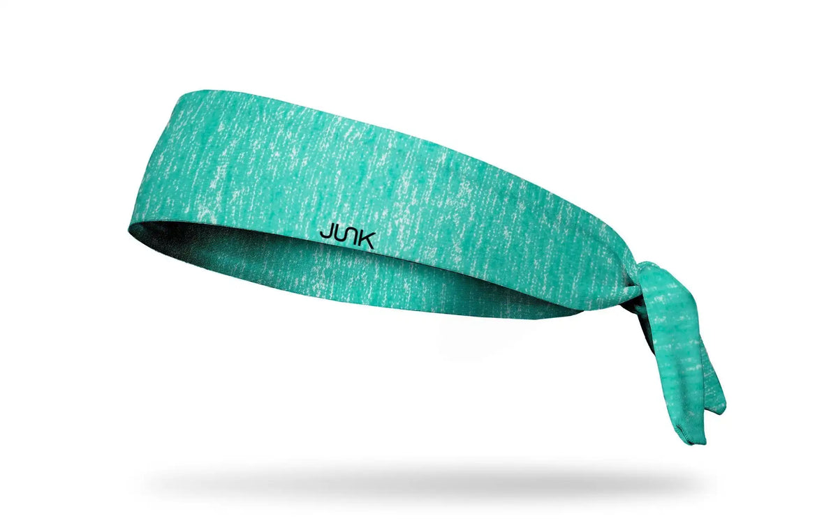 Electric Mint Flex Tie Headband