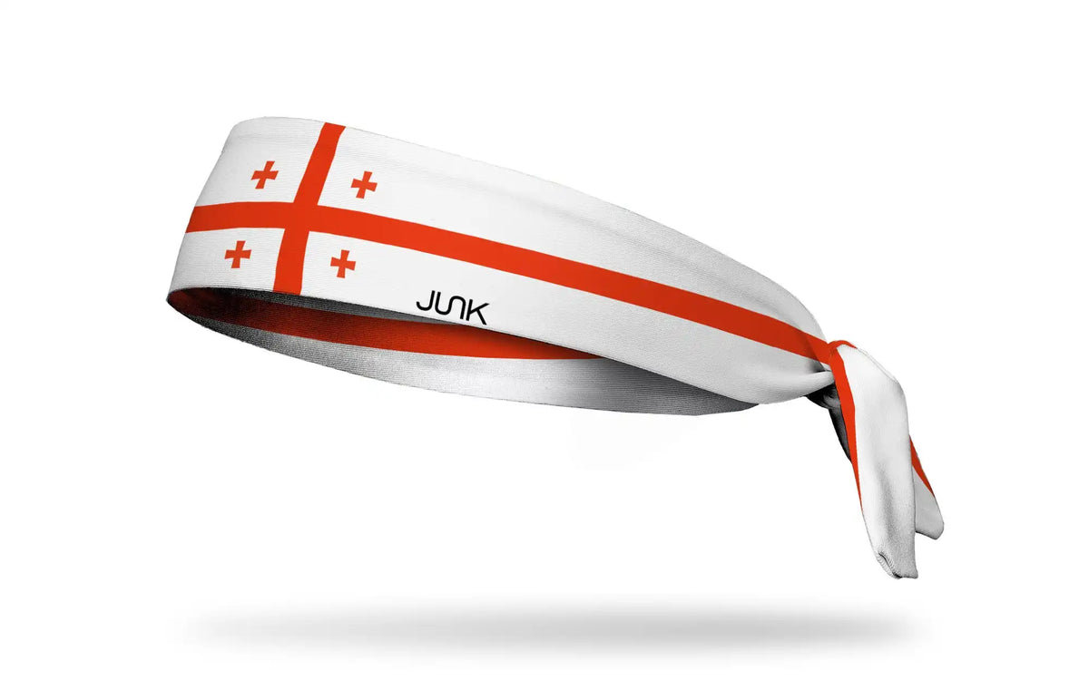 Georgia Flag Tie Headband