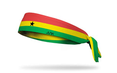 Ghana Flag Flex Tie Headband