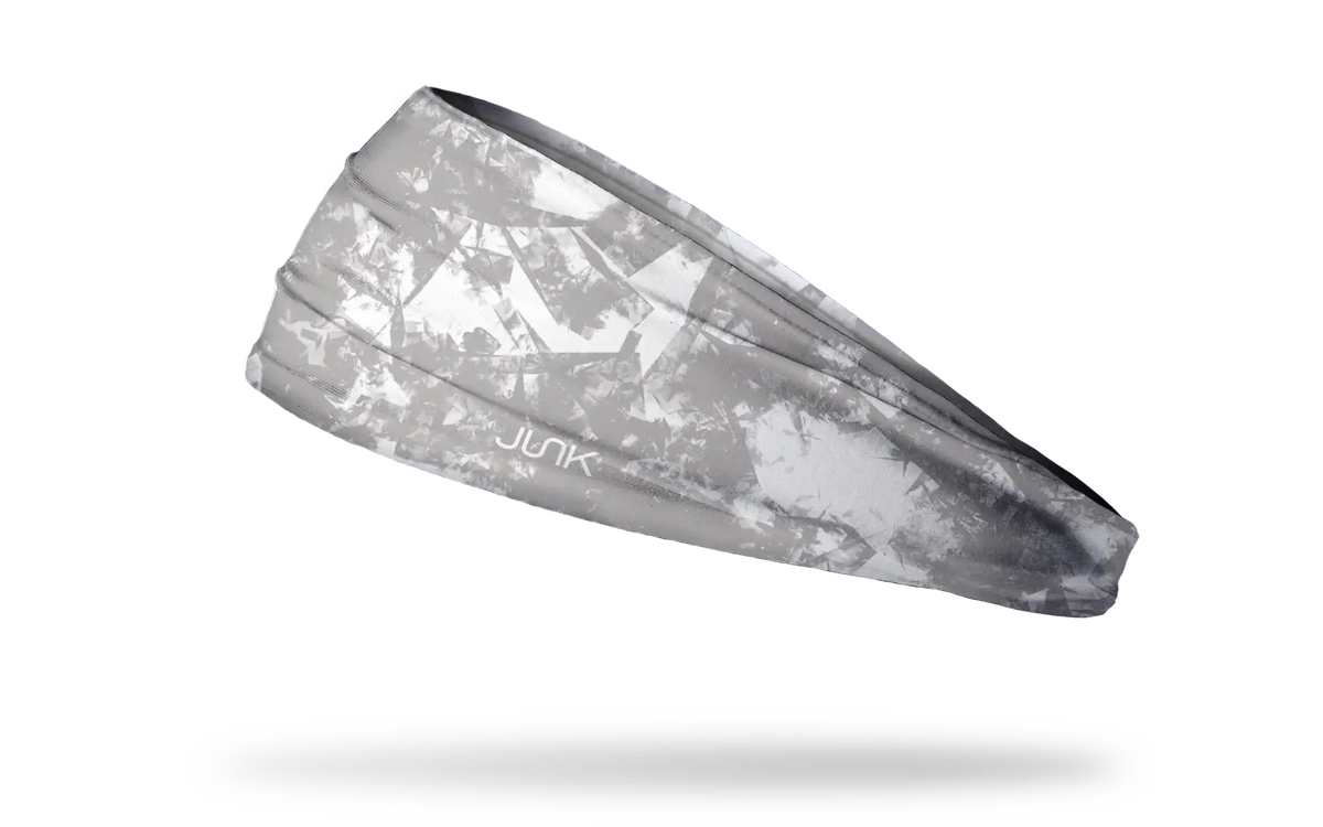 Gridiron White Gray Big Bang Lite Headband