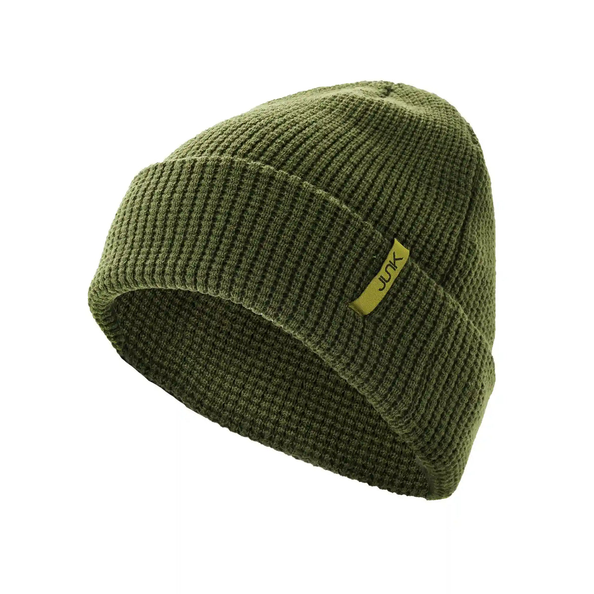 OD Green Waffle Knit Beanie