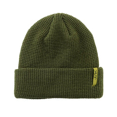 OD Green Waffle Knit Beanie