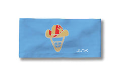 Lone Star Catching: Gold Logo Baby Blue Big Bang Lite Headband
