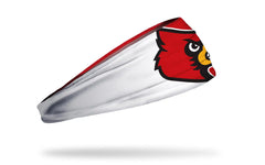 University of Louisville: Cardinal Red and White Big Bang Lite Headband