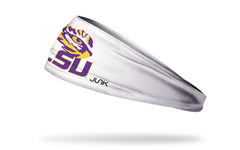 Louisiana State University: LSU Gold Stacked White Big Bang Lite Headband