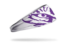 Louisiana State University: LSU Tiger Eye White Big Bang Lite Headband