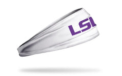 Louisiana State University: LSU Purple and White Big Bang Lite Headband