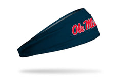 University of Mississippi: Ole Miss Navy Big Bang Lite Headband