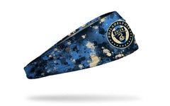 Philadelphia Union: Splatter Big Bang Lite Headband