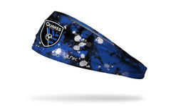 San Jose Earthquakes: Splatter Big Bang Lite Headband