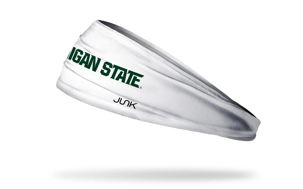 Michigan State University: Wordmark White Big Bang Lite Headband