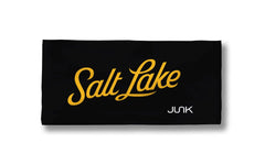 Salt Lake Bees: Script Black Big Bang Lite Headband