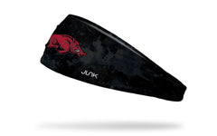 University of Arkansas: Grunge Black Big Bang Lite Headband