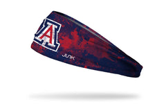 University of Arizona: Grunge Navy Big Bang Lite Headband