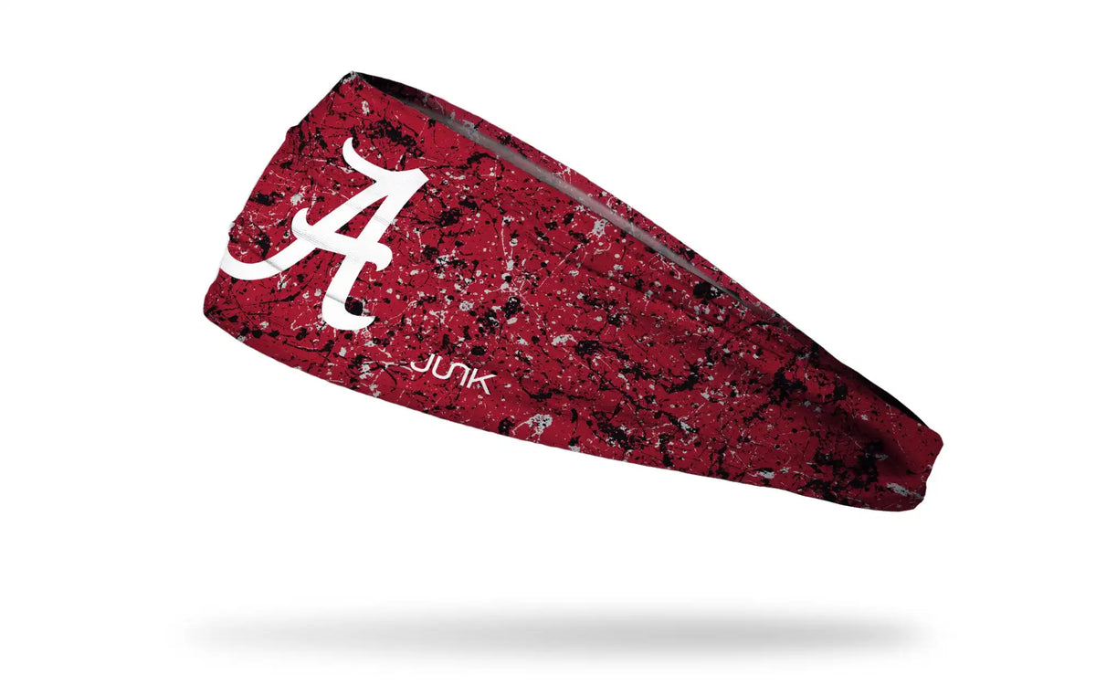 University of Alabama: Splatter Crimson Big Bang Lite Headband