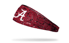 University of Alabama: Splatter Crimson Big Bang Lite Headband