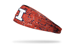 University of Illinois: Splatter Big Bang Lite Headband